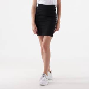 Calvin Klein - Milano logo elastic skirt - Nederdele - Sort - XS