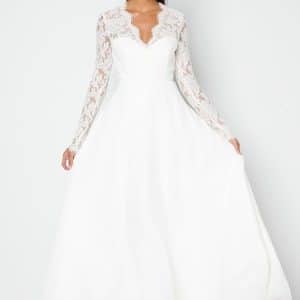 Chiara Forthi Kate lace gown White 42