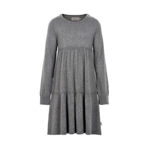Creamie - Dress Knitted Wool (820856) - Mid Grey Melange