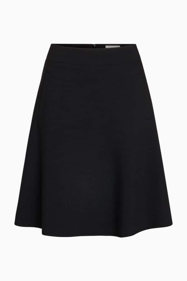 Recycled Sportina Stelly Skirt - Black - Mads Nørgaard - Sort S