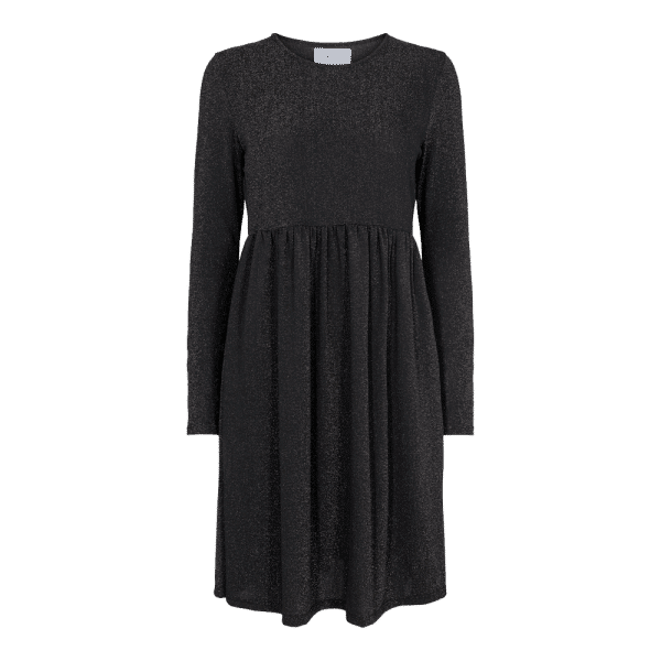 Liberté - Nuno Frill Dress LS - Black
