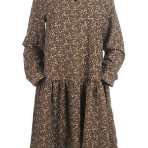 Pieces kjole, Malibua, brown - 188 - L+ - 40