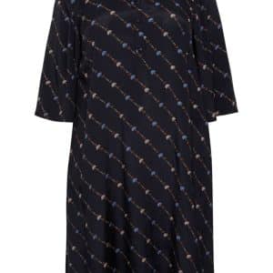 Skønneste KClinoma kjole - Sort/Blå