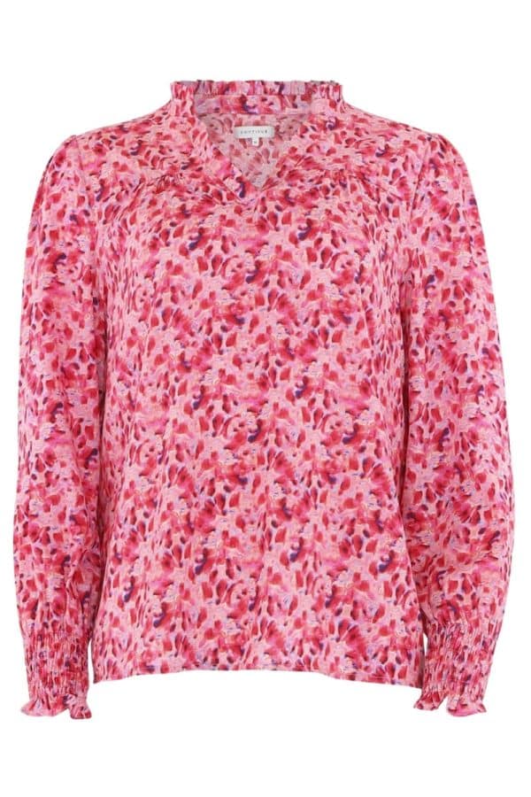 Continue - Bluse - Asta Soft Flowers - Pink Soft Flowers