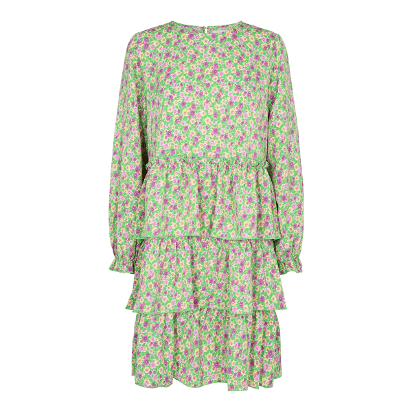 Liberté - Danni LS Dress, 21289 - Green Flower - L