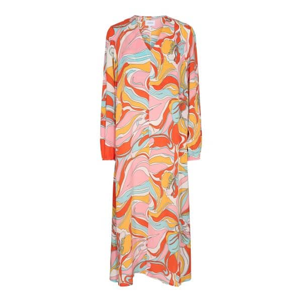 Liberté - Edna LS Dress, 21388 - Orange Twist - XL