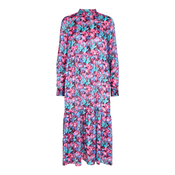 Liberté - Maggie LS Dress, 9929 - Pink Blue Dotties - L