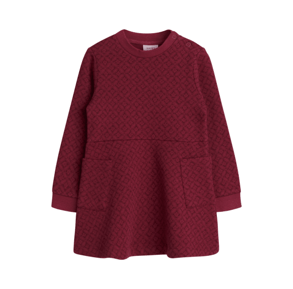 Noa Noa Miniature - Baby Abby LS Dress - Print Red - 80