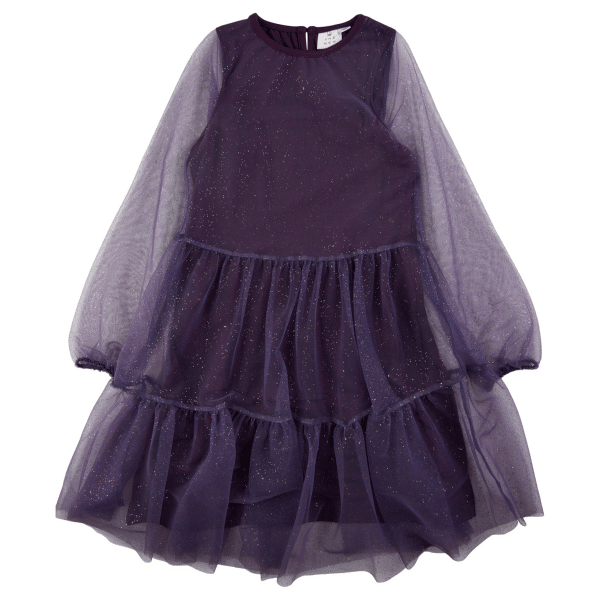THE NEW - Ette LS Dress (TN4583) - Vintage Violet - 3/4 år (98-104 cm)