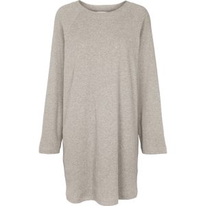 Basic Apparel - Barbara Dress - Grey Melange - L / 40