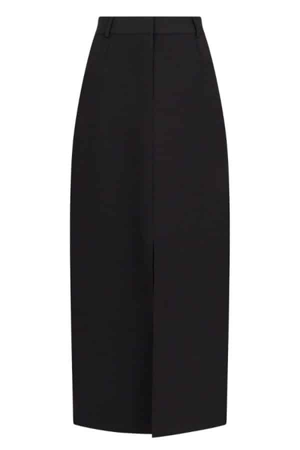 Neo Noir - Nederdel - Leland Suit Skirt - Black