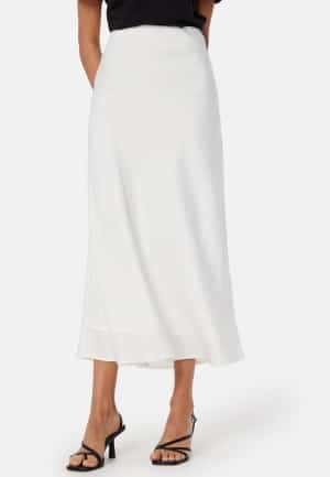 Y.A.S Lina High Waist Long Skirt Star White S