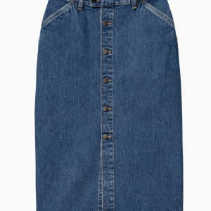 W' Colby Skirt - Blue (Stone Washed) - Carhartt WIP - Blå L