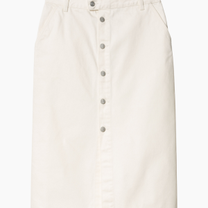 W' Colby Skirt - White Rinsed - Carhartt WIP - Hvid L