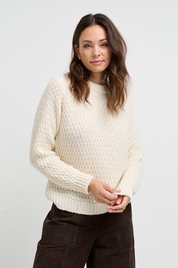 CRÉTON CRBillie sweater (OFFWHITE, XL)