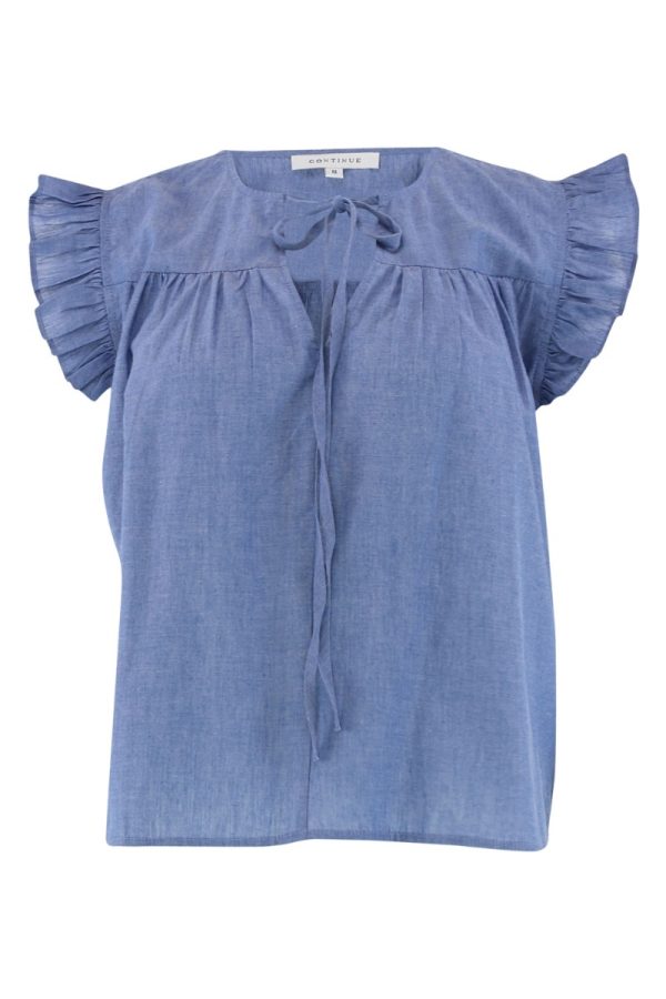Continue - Top - Lilly Chambrey - Chambray