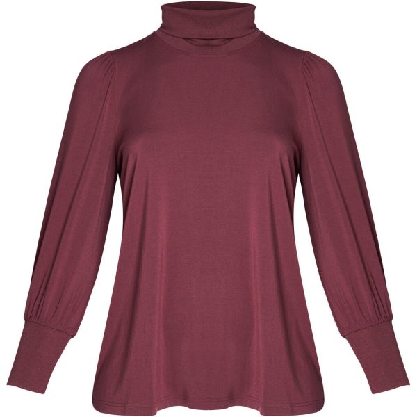 Adia - Bluse - Adairi - Burgundy - L/50-52