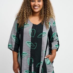 Pont Neuf - Bluse - Pnthorid - Green - 2xl/52