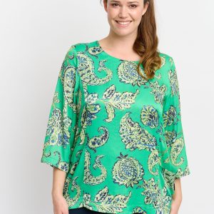 Pont Neuf - Bluse - Pnyade - Simply Green - 2xl/52