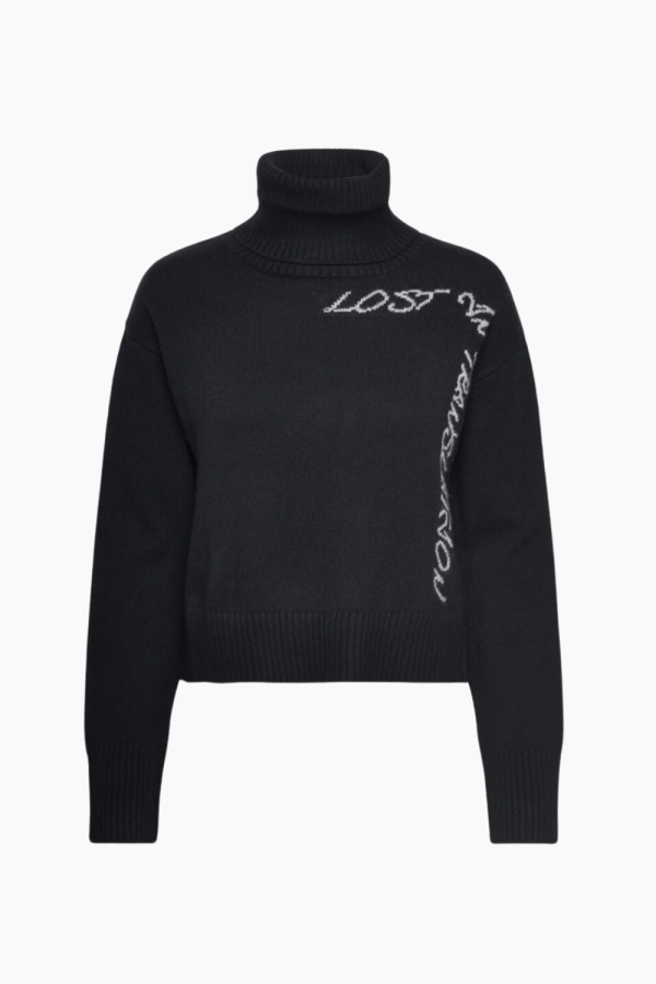 The Turtleneck - Black - H2O Fagerholt - Sort L