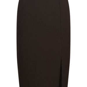 A-View - Nederdel - Annali Midi Skirt - Dark Brown