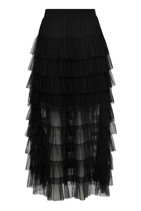 A-View - Nederdel - Miranda Skirt - Black