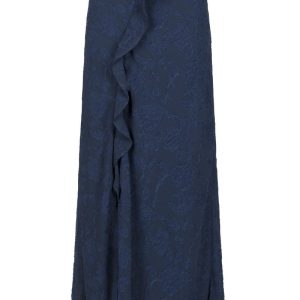 Neo Noir - Nederdel - Vinza Burnout Skirt - Navy