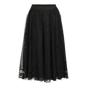 VILA dame nederdel VIKARRY - Black