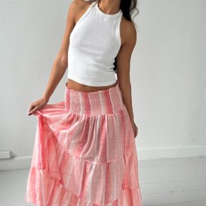 Continue Nederdel - Majse - Pastel Pink