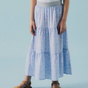 NAME IT Maxi Skirt Frikkalina Xenon Blue