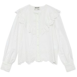 VERO MODA dame skjorte VMPAISLEY - Snow white