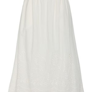 Y.A.S - Nederdel - Yasluma Hw Long Skirt S. - Star White (Levering midt marts)