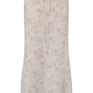 A-View - Nederdel - Lin Maxi Skirt - Sand/Pale pink