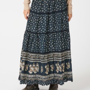 Felicia Mini Border Skirt