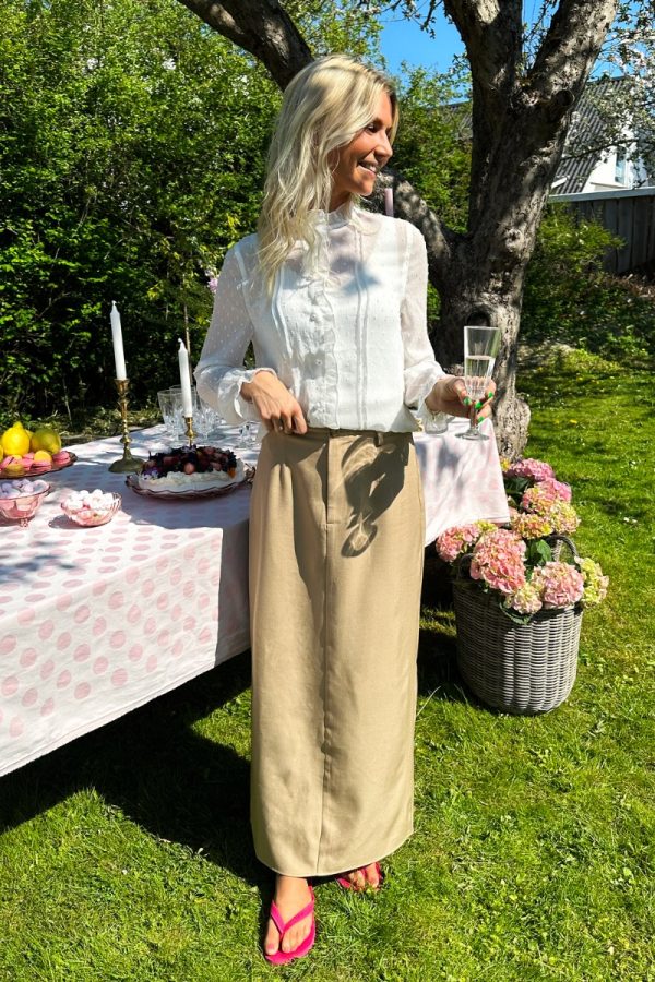 Loved by Lykke - Nederdel - Mette Skirt - Beige