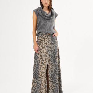 Natja nederdel - Leopard