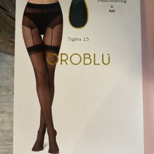 Oroblu - Strømpebukser - Fascinating tights 15 - Black
