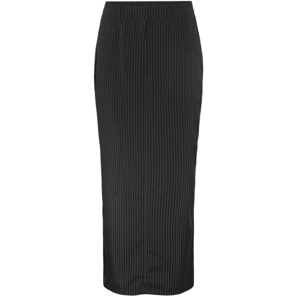 Pieces dame nederdel PCDIDI - Black Stripes