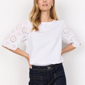 Scloraine 3 Bluse Hvid