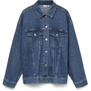 VERO MODA dame jakke VMTESSA - Medium Blue Denim Detail RA380