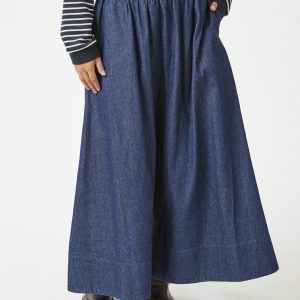 Yara Denim Long Skirt