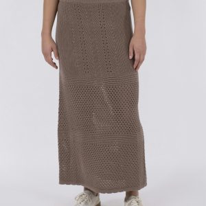 Lyric Crochet Knit Skirt