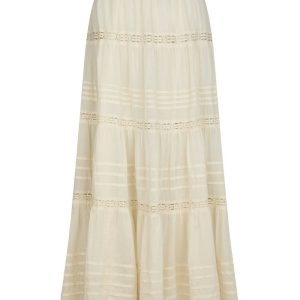 Neo Noir - Nederdel - Felicia S Voile Skirt - Light Yellow