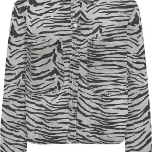 Onlcassie LS Zebra Shirt DNM SIK