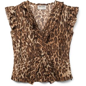 VERO MODA DAME TOP VMROXANNE - ermine nila print