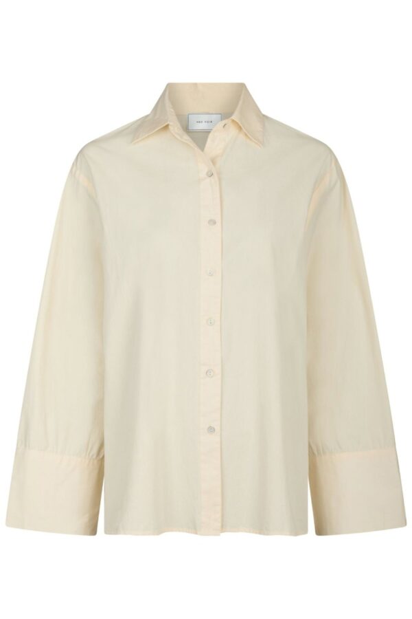 Neo Noir - Skjorte - Ayari C Poplin Shirt - Light Yellow (Levering slut juli)