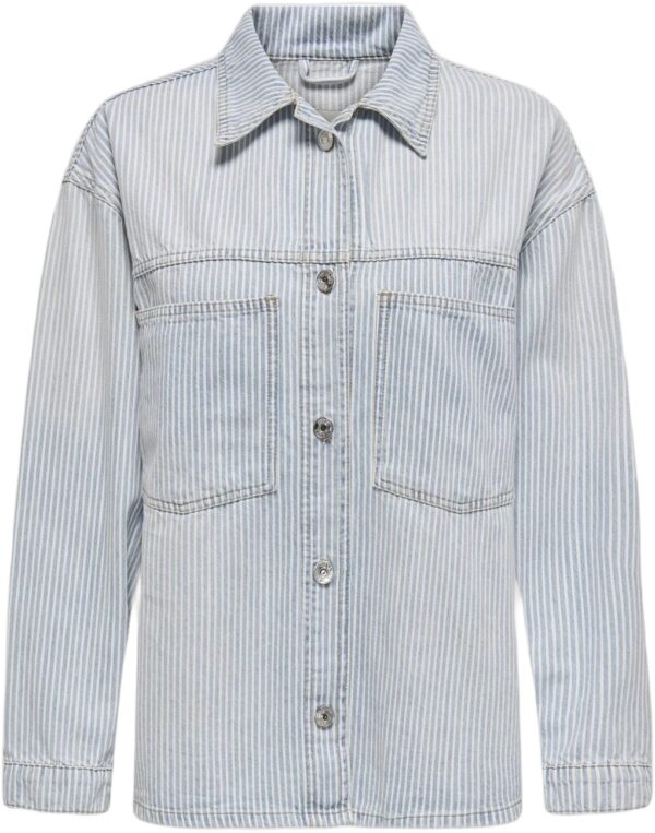 Onlemmie L/S Striped DNM Shirt TAI