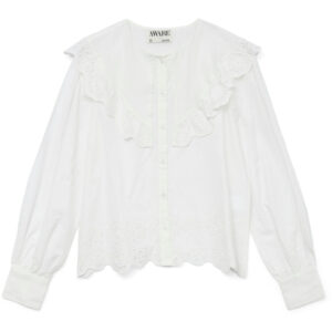 VERO MODA dame skjorte VMPAISLEY - Snow white