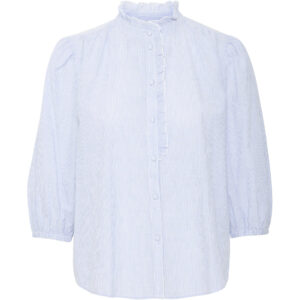 B.YOUNG DAME BLUSE BYIMOGEN - Silver Lake Blue Mix