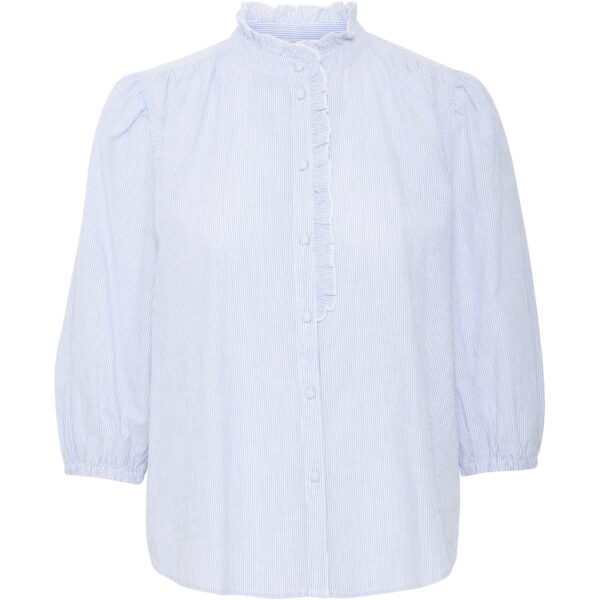 B.YOUNG DAME BLUSE BYIMOGEN - Silver Lake Blue Mix